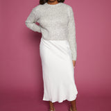 Madi Tinsel Yarn Cropped Sweater