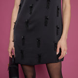Valerie Embellished Mini Dress