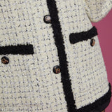 Collins Contrast Tweed Jacket