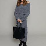 Kristen Knit Sweater Maxi Skirt