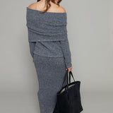 Kristen Knit Sweater Maxi Skirt