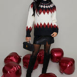 Darra Fair Isle Knit Sweater