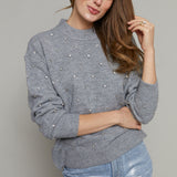 Kennedy Embellished Relaxed Sweater