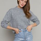 Kennedy Embellished Relaxed Sweater
