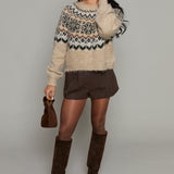 Frasier Plaid Pleated Shorts