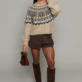 Cassandra Fair Isle Sweater
