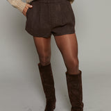 Frasier Plaid Pleated Shorts