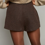 Frasier Plaid Pleated Shorts