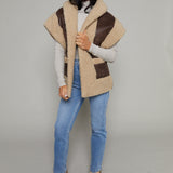 Courtney Faux Sherling Vest