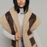 Courtney Faux Sherling Vest