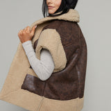 Courtney Faux Sherling Vest
