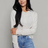 Phoebe Relaxed Cardigan - Oatmeal Heather