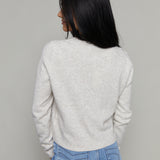 Phoebe Relaxed Cardigan - Oatmeal Heather