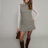 Cecily Houndstooth Mini Dress