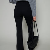 Juno Ponte Knit Flared Pants