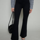 Juno Ponte Knit Flared Pants