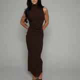 Ivana Mesh Maxi Dress