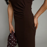 Ivana Mesh Maxi Dress