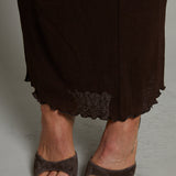 Ivana Mesh Maxi Dress