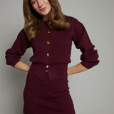 Robyn Sweater Mini Skirt