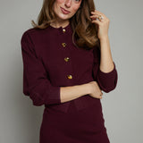 Jules Knit Crewneck Cardigan