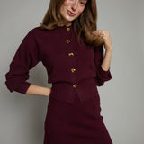 Robyn Sweater Mini Skirt