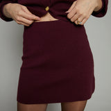 Robyn Sweater Mini Skirt