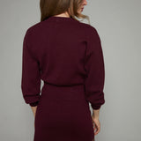 Jules Knit Crewneck Cardigan