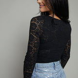 Megan Floral Lace Bodysuit
