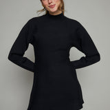 Jovie Peplum Sweater Mini Dress