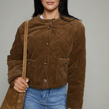 Ace Quilted Velvet Jacket