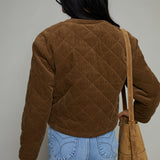 Ace Quilted Velvet Jacket