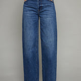 Tommy High Rise Bowed Wide Leg Jean - Fulton