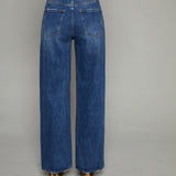 Tommy High Rise Bowed Wide Leg Jean - Fulton