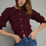 Jules Knit Crewneck Cardigan