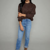 Julie Chunky Relaxed Knit Sweater