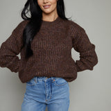 Julie Chunky Relaxed Knit Sweater