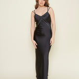 Jayda Studded Maxi Slip Dress