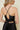 Naomi Black Satin Pleated Midi Dress