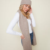 Maria Ribbed Scarf