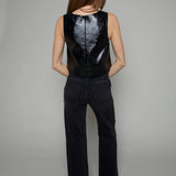 Sierra Vinyl Crop Top