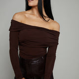 Rory Ruched Off The Shoulder Top