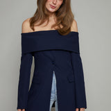 Charlotte Off the Shoulder Suit Top