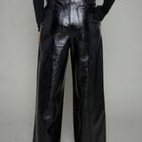 Ravi Straight Vinyl Pants
