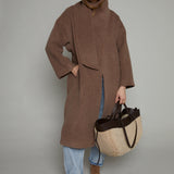 Acacia Longline Wrap Scarf Coat