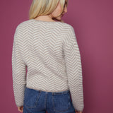 Micah Herringbone Cardigan