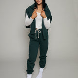 Jett Classic Boyfriend Sweatshirt - Garland Green