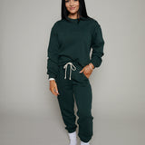 Jett Classic Boyfriend Sweatshirt - Garland Green