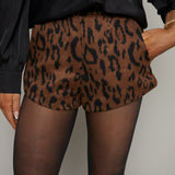 Ziggy Leopard Hot Shorts