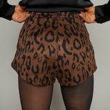 Ziggy Leopard Hot Shorts